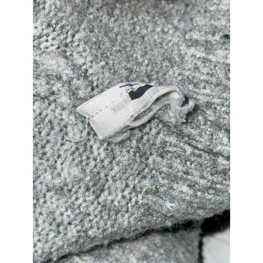 Abercrombie & Fitch Heather Gray Wool Blend Pullover Crew Neck Sweater Size XL - Picture 5 of 8